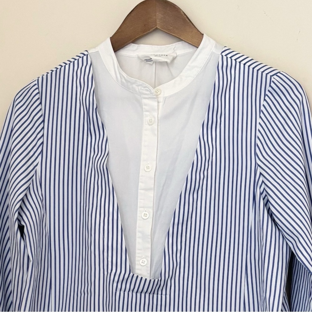 Pomander Place Blue Striped Lottie Mini Dress Small Tuckernuck - Picture 3 of 9